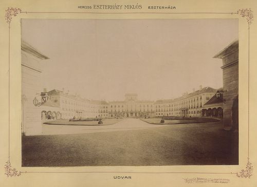 A lékai Esterházy várkastély várrommal