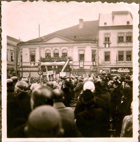 Kassai bevonulás 1938 :Én a kormányzói tribünön[fénykép] /Shvoy Kálmán