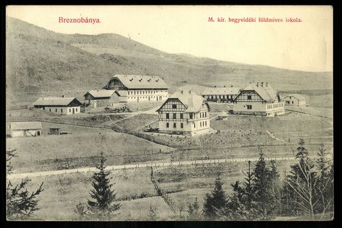 Breznóbánya Magyar királyi hegyvidéki földműves iskola