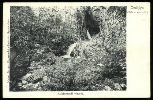 Csáklya (Tövis mellett) Sziklafüredi vízesés