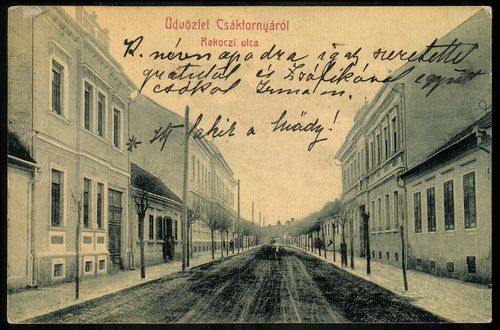Csáktornya Rákóczi utca