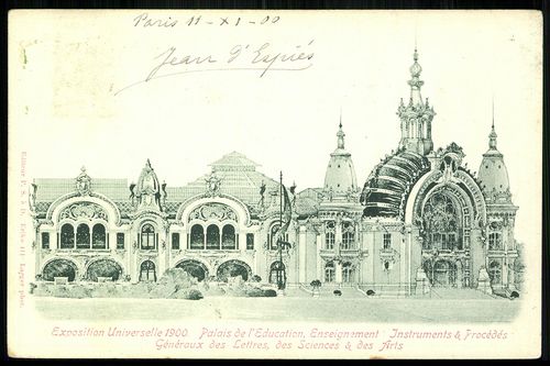 Exposition Universelle 1900. Palais de l'Education, Enseignement Instruments & Procédés Généraux des...