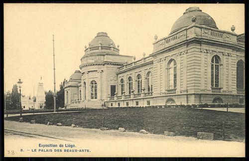 Exposition Universelle de Liége 1905. Salle des Fétes