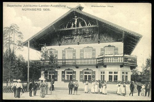 Bayerische Jubiläums-Landes-Ausstellung Nürnberg 1906. Unterrichtsausstellung des Kgl. Staatsminist....
