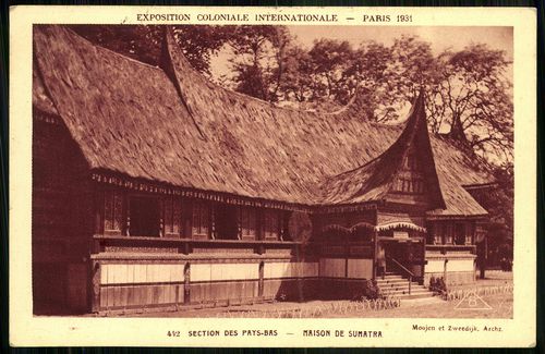 Section des Pays-Bas - Maison de Sumatra.