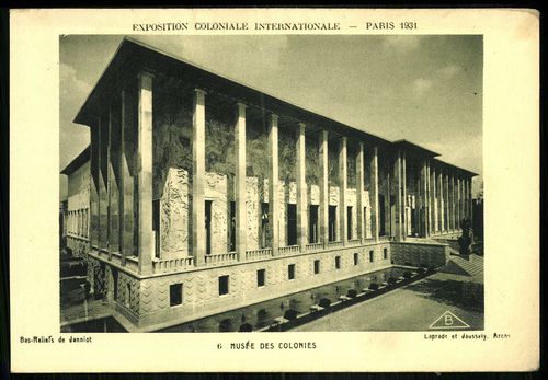 Exposition Coloniale Internationale - Paris 1931. Musée des Colonies