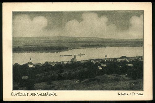 Dunaalmás Kilátás a Dunára