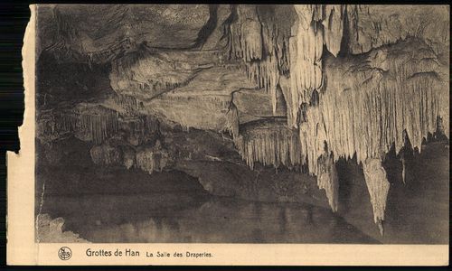 Grottes de Han. La Salle des Draperles