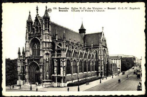 Bruxelles. Eglise N.-D. des Victoires