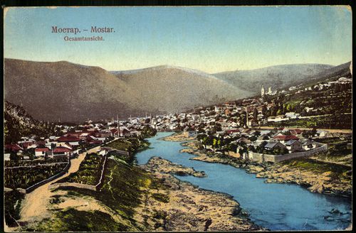 Mostar. Oesamtansicht