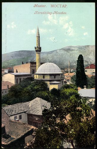 Mostar. Moschee