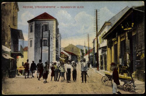 Mostar, Strassenpartie