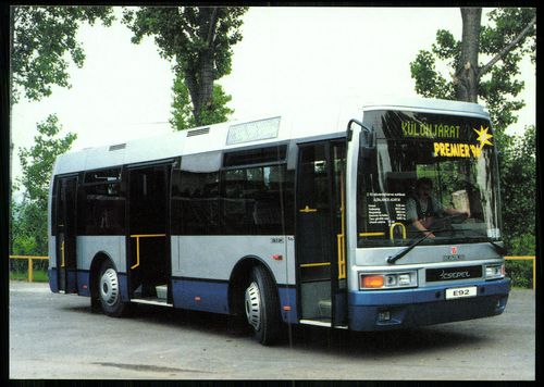 IKARUS EAG. E92 Midi/elővárosi-városi busz, 1996.; Gyártó: EAG-Csepel Autó