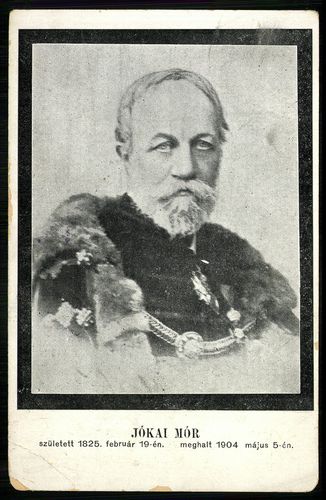 Jókai Mór; Született 1825. február 19., meghalt 1904. május 5.