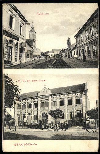 Csáktornya; Árpád utca; Magyar királyi állami elemi iskola