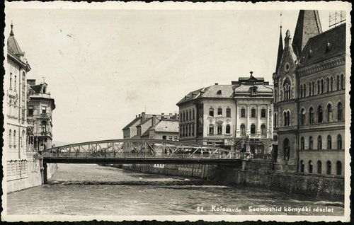 Kolozsvár Szamos-híd környéki részlet