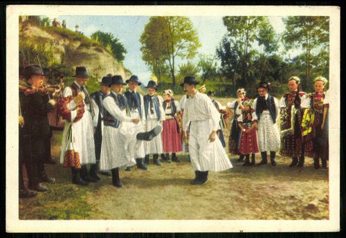 Legényes tánc Kalotaszegen