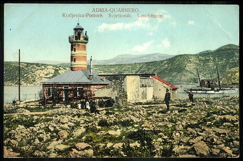 Adria-Quarnero Kraljevica-Portoré. Svjetionik. Leuchtturm.