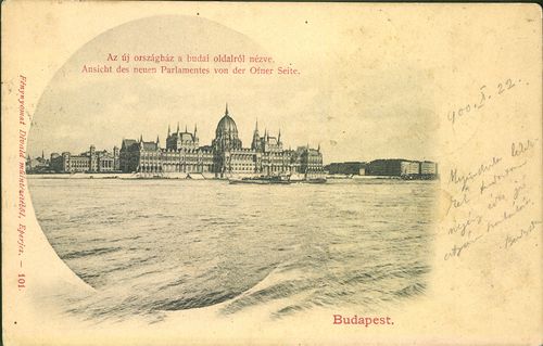 Budapest; Az új Országház a budai oldalról nézve