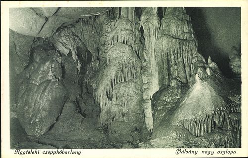 Aggteleki cseppkőbarlang; Bálvány nagy oszlopa