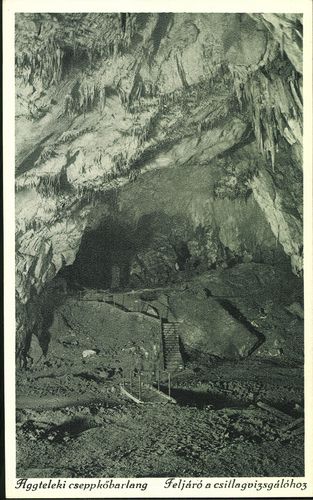 Aggteleki cseppkőbarlang; Feljáró a csillagvizsgálóhoz