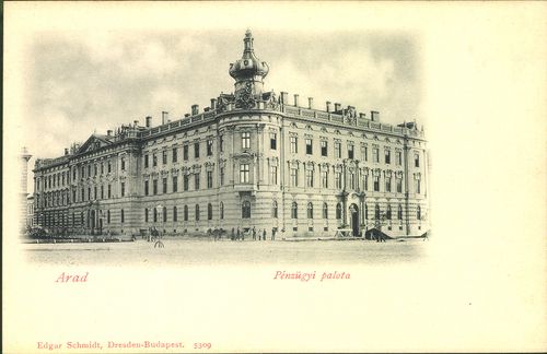 Arad; Pénzügyi palota