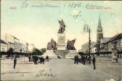 Arad; Kossuth Lajos szobra