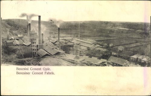 Beocsini; Cement gyár