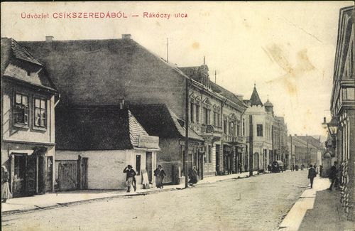 Üdvözlet Csíkszeredából; Rákóczi utca