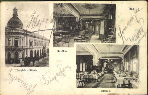 Dés; Hungária szálloda; Kávéház; Étterem