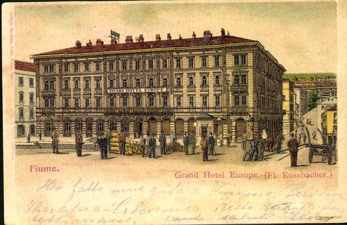 Fiume; Grand Hotel Europe (Fl. Rossbacher)