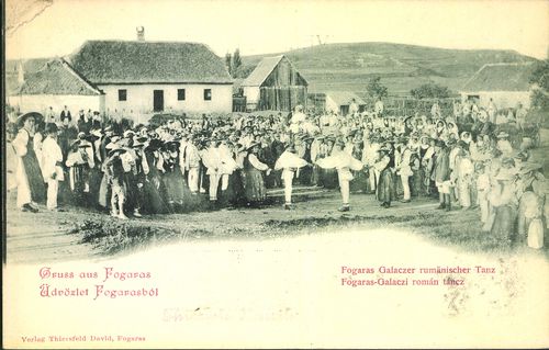 Üdvözlet Fogarasból; Fogaras-galaci román tánc