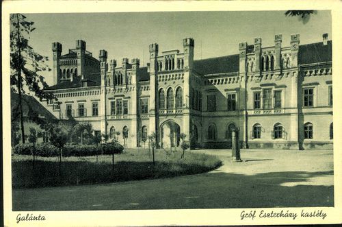 Galánta; Gróf Eszterházy kastély