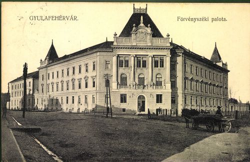 Gyulafehérvár; Törvényszéki palota
