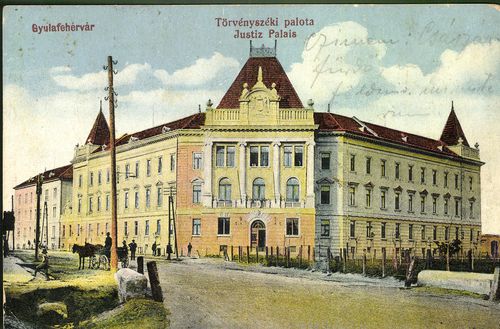 Gyulafehérvár; Törvényszéki palota