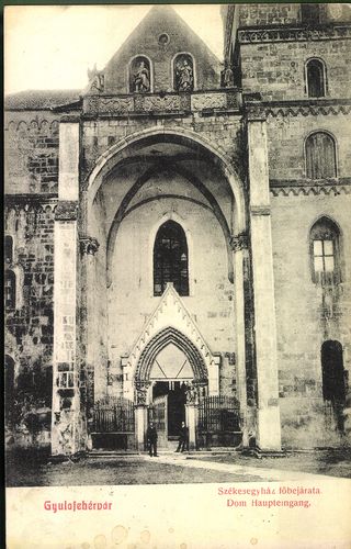 Gyulafehérvár; Székesegyház főbejárata