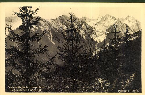 Siebenbürgische Karpathen; Fogarascher Höhenzug; Podragu Türme