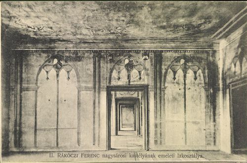 II. Rákóczi Ferenc nagysárosi kastélyának emeleti lakosztálya
