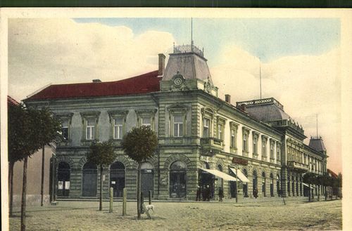 Pancsova. Ferenc József tér; Hotel Hungária Szálló