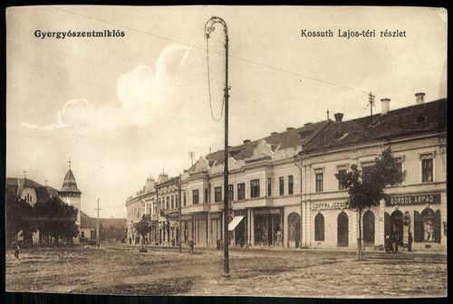 Gyergyószentmiklós Kossuth Lajos téri részlet