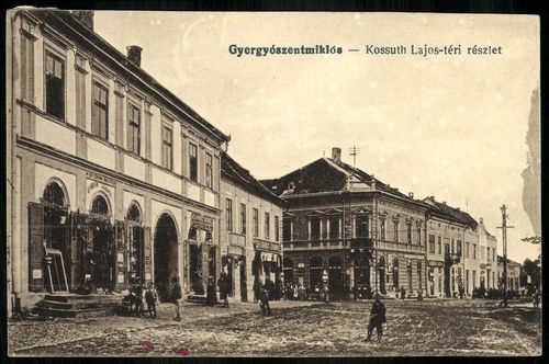 Gyergyószentmiklós Kossuth Lajos-téri részlet