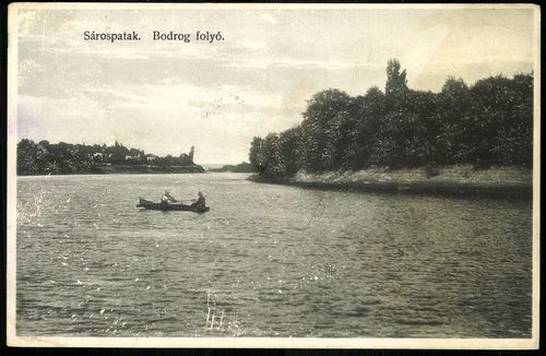 Sárospatak Bodrog folyó.