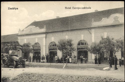 Zsablya; Hotel Európa szálloda