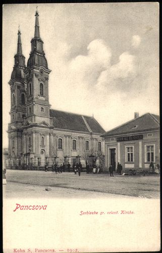 Pancsova; Serbische gr. orient Kirche