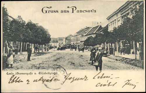 Gruss aus Pancsova. Korzó