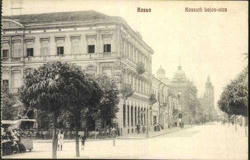 Kassa. Kossuth Lajos utca