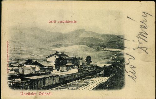 Üdvözlet Orlóról; Orlói vasútállomás