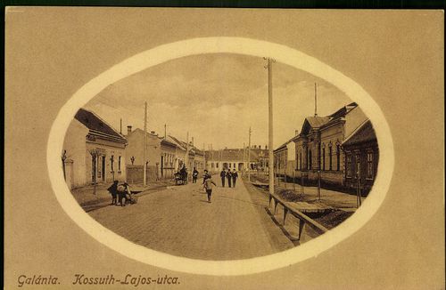 Galánta. Kossuth Lajos utca
