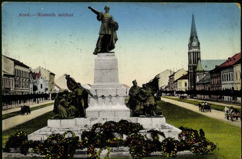 Arad; Kossuth-szobor