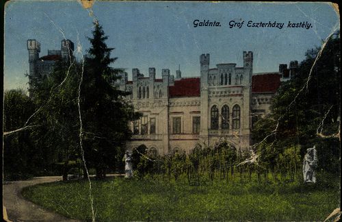 Galánta; Gróf Eszterházy kastély